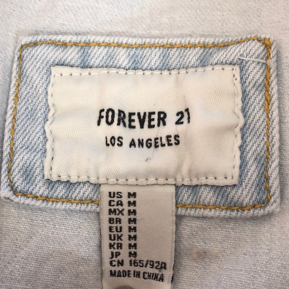 SOLD! Jean jacket, light wash - Picture 2 of 3